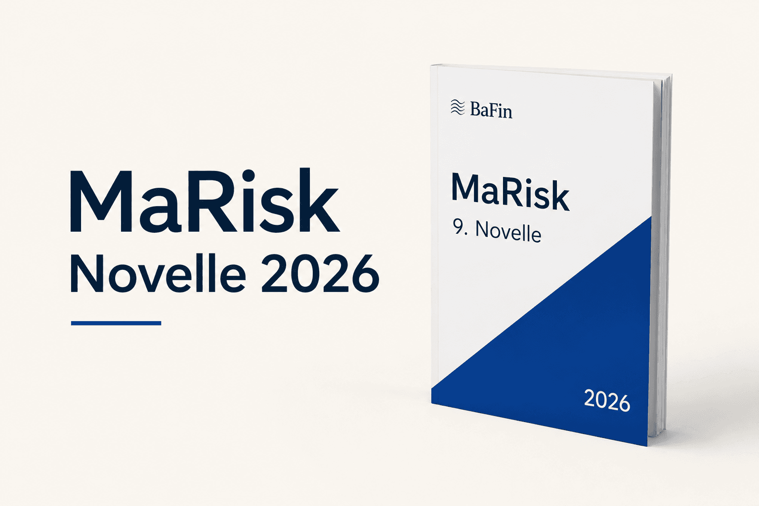 Die 9. MaRisk-Novelle: Was die BaFin-Reform 2026 für Ihr Risikomanagement bedeutet